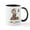 White/Black Inside, variant on CafePress - I Love To Scrapbook! Lefty Mug - 11 oz Ceramic Mug - Novelty Coffee Tea Cup