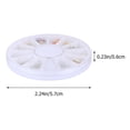 thumbnail image 5 of Rhinestones Crystal Studs Rhinestone Mixed Color 12Pcs 5.7x0.3937in, 5 of 5