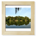 thumbnail image 1 of Lago Jardin Pantalla de escritorio de pared de fotograma cuadrado, 1 of 4