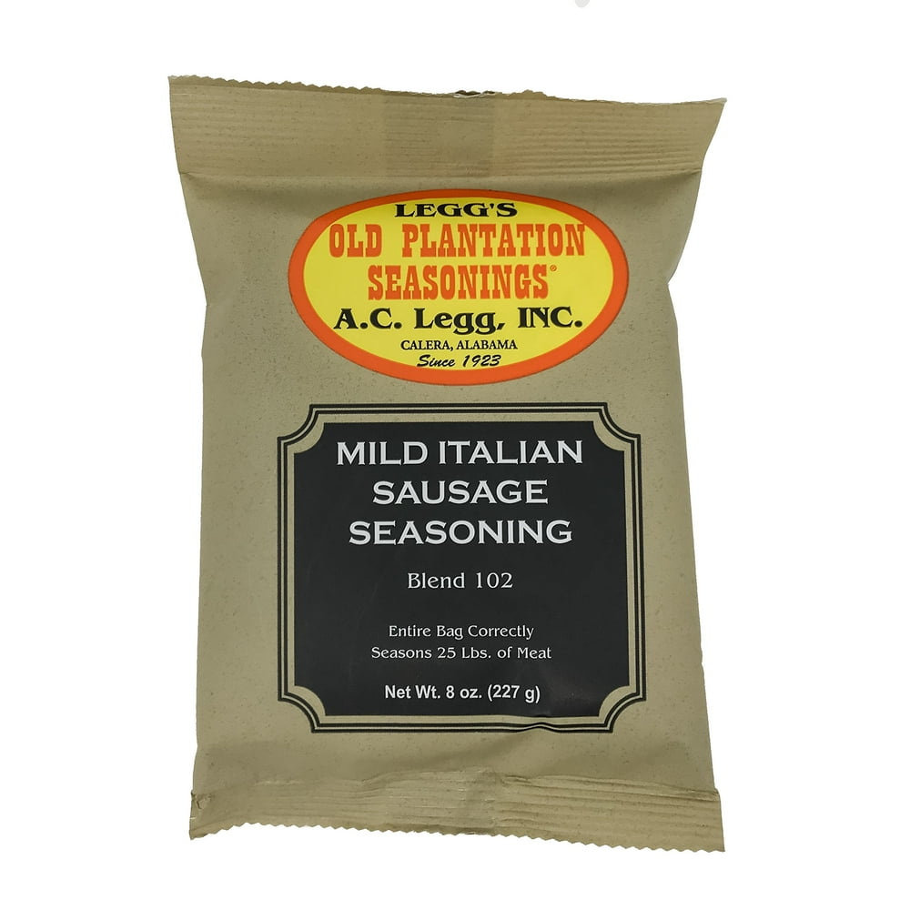 A.C. Legg INC Mild Italian Sausage Seasoning, 8 ounce