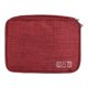 thumbnail image 1 of Yuarrent Estuche de almacenamiento Organizador de cables Bolsa de cargador Accesorios de viaje Gran capacidad Conveniente Bolsas de mano Almacenamiento y organización del hogar Vino rojo 5 pulgadas, 1 of 6
