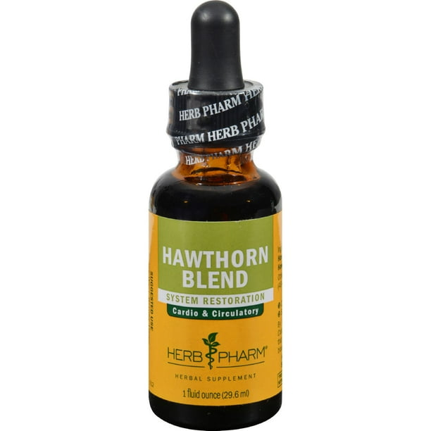 Herb Pharm Hawthorn Blend Liquid Herbal Extract 1 fl oz