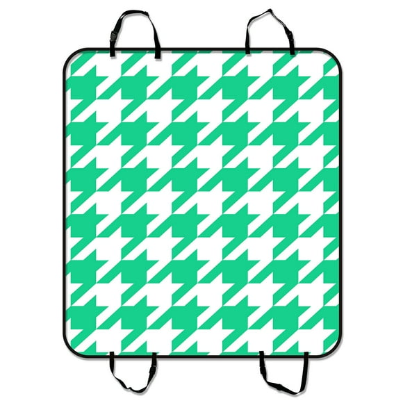 EREHome Houndstooth Pattern Dog Car Seat Cover Dog Car Seat Cushion Waterproof Hammock Seat Protector Cargo Mat for Cars SUVs and Trucks 54x60 inches