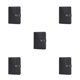 thumbnail image 3 of Cartera de almacenamiento Sonducket para hombres y mujeres cartera informal plegable de cuero Negro, 3 of 6