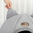 thumbnail image 5 of Bed for Indoor Cats Small Dogs Cat Calming Covered Sleeping House for Kittens M 33CM, 5 of 8