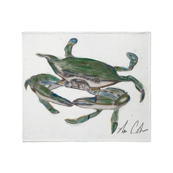 CafePress - Crab Colored Throw Blanket - Soft Fleece Throw Blanket, 50"x60" for All Ages