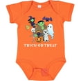 thumbnail image 3 of Inktastic Halloween Trick-or-Treat Cute Group of Monsters Boys or Girls Baby Bodysuit, 3 of 5