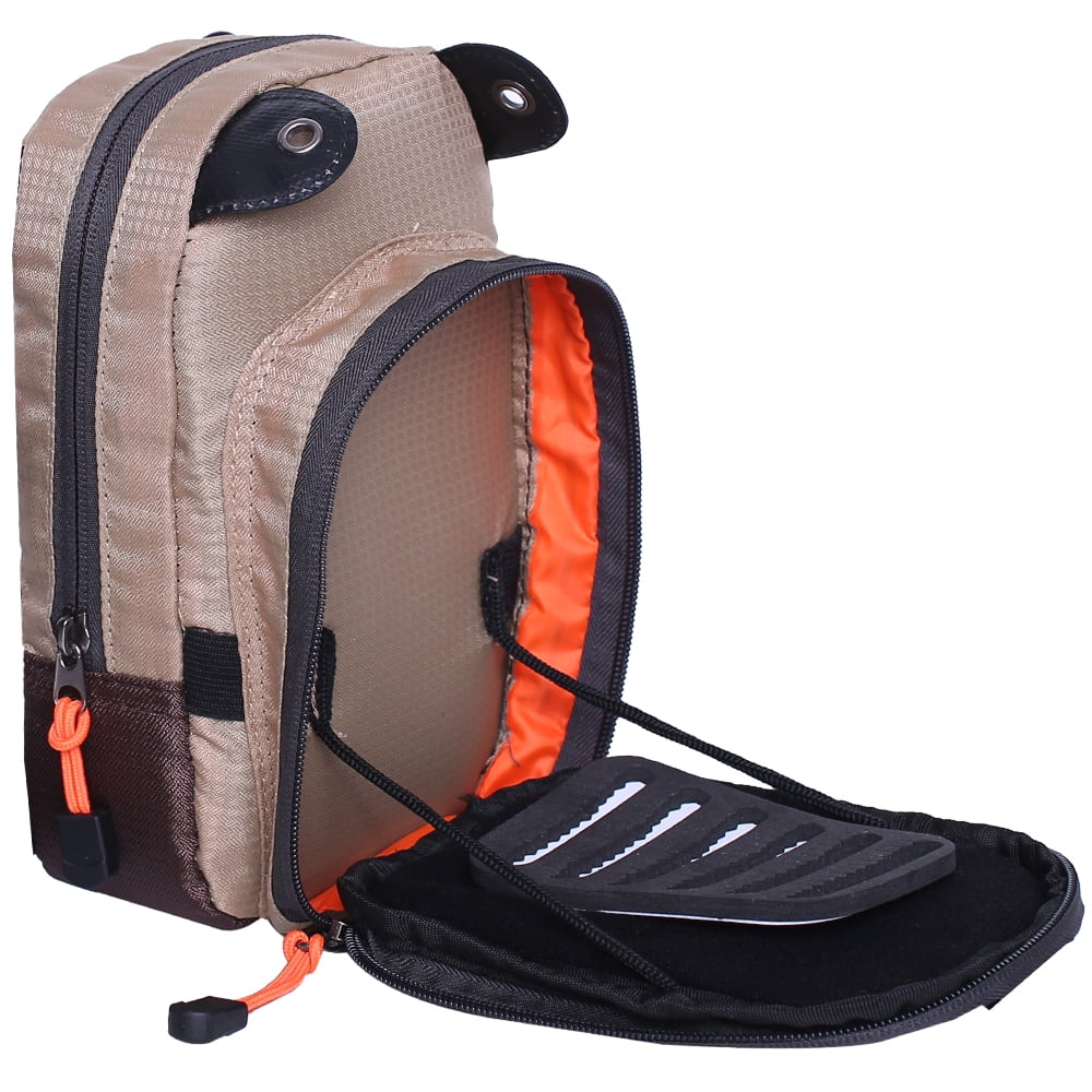 Kylebooker Small Fly Fishing Chest Bag Lightweight Waist Pack 
