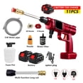 thumbnail image 2 of Cordless High Pressure Car Washer Spray Water Gun Portable Car Wash Pressure Cleaner Cleaning Machine For 18V Battery, 2 of 6