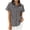 Dark Gray, variant on Women’s Short Sleeve Sun Shirt, Safari Quick Dry Button Down Shirts for Hiking Travel Outdoor
