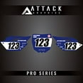 thumbnail image 3 of Attack Graphics Pro Series Number Plate Backgrounds for Yamaha YZ450F 2016, 3 of 4