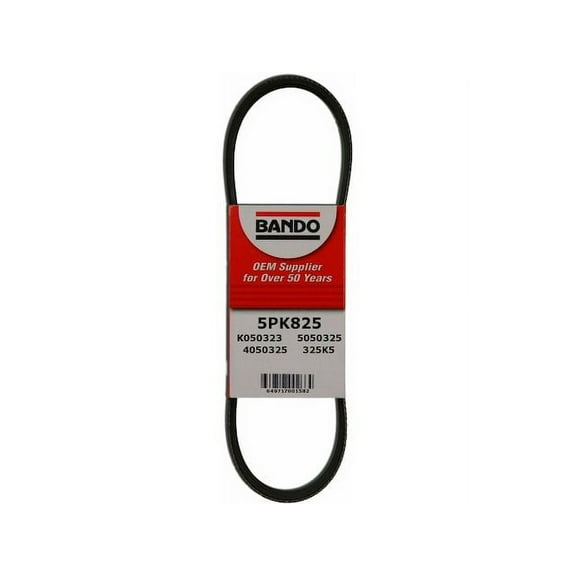 Water Pump and Alternator Accessory Drive Belt - Compatible with 1987 Toyota Pickup 2.4L 4-Cylinder