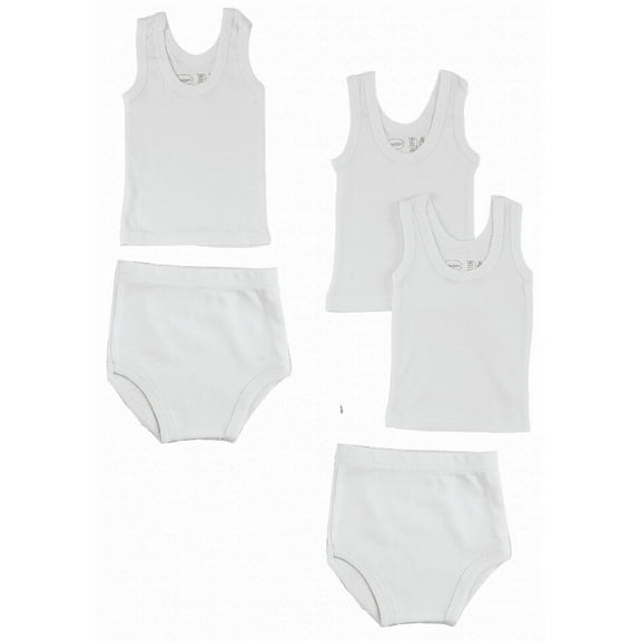 Bambini Mix N Match Tank Tops & Training Pants, 5pc (Baby Boys or Baby Girls, Unisex)