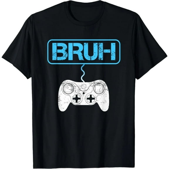 Gamer Bruh Video Game Funny Gaming Teen Men Boys Kids Youth T-Shirt