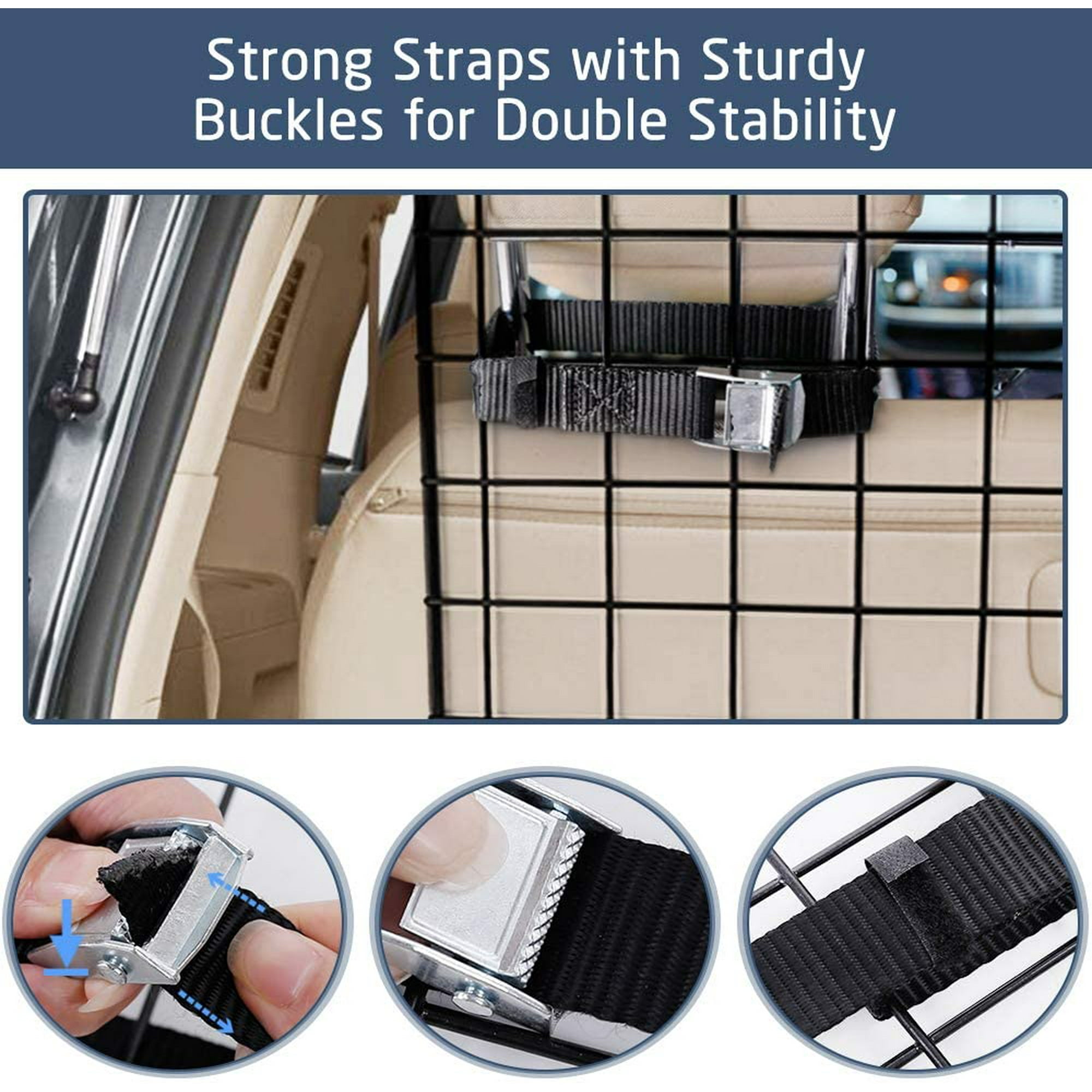 Dog barrier for van discount