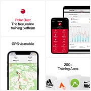 Polar H10 Heart Rate Monitor – ANT+ , Bluetooth – HR Sensor for Men and Women – Built-in Memory, m-xxl