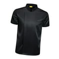 thumbnail image 2 of Men Women Chef Jacket Short Sleeve Top Comfortable Cooker Chef Clothes chef Coat Black XXL, 2 of 7