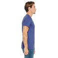thumbnail image 3 of Bella Canvas Mens CVC Jersey Tee, L, Heather True Royal, 3 of 3
