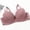 Pink, variant on HomeDM Bras for Women Soft Underwire Bras Push Up Seamless T-Shirt Bra, Beige, 100C