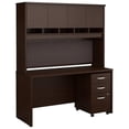 thumbnail image 1 of Pemberly Row Modern / Contemporary 60" 3 Drawer Credenza with Hutch, 1 of 8