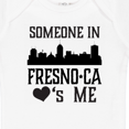 thumbnail image 4 of Inktastic Fresno California Someone Loves Me Skyline Boys or Girls Baby Bodysuit, 4 of 5