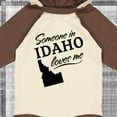 thumbnail image 4 of Inktastic Someone in Idaho Loves Me Boys or Girls Long Sleeve Baby Bodysuit, 4 of 5