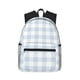 thumbnail image 1 of Fotbe Blue Checkboard Mochila Ligera Casual para Laptop para Hombres y Mujeres, Mochila Impermeable de Uso Diario, Mochila para Universidad, 1 of 3