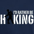 thumbnail image 3 of CafePress - I'd Rather Be Hiking Dark T Shirt - Men's Classic Graphic Cotton T-Shirt, 3 of 4
