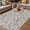 Grey, variant on Beige Brick Wall Outdoor Rug for Patio/Deck/Porch, Non-Slip Large Area Rug 5 x 8 Ft, Retro Country Stone Rocks Geometric Print Indoor Outdoor Rugs Washable Area Rugs, Camping Rug Carpet Runner