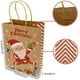 thumbnail image 3 of Bolsas de regalo de Navidad Kraft 24 bolsas en diferentes estilos Bolsas de papel de Navidad con asas Bolsas de regalo de Navidad con estampados navideños para envolver regalos Suministros d JFHHH pequeña, 3 of 5