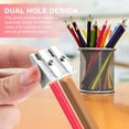 thumbnail image 4 of Monebena 12 Pcs Metal Pencil Sharpener Magnesium,2-Hole Metal Pencil Sharpener,Pencil Sharpener Magnesium for Schools, Offices, Homes, and Art Projects, 4 of 8
