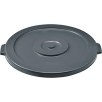 Global Industrial Plastic Trash Can Lid - 44 Gallon Gray