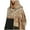 Army Green, variant on Tapestry Ethnic Pattern Shawl Scarf, Womens Shawl Wrap with Fringes Free Size White