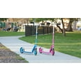 thumbnail image 4 of Razor A5 Lux Kick Scooter - Blue, Large 8" Wheels, Foldable, for Child, Teen, Adult up to 220 lbs, 4 of 7
