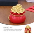 thumbnail image 3 of SWETRACE Money Bag Figurine 2.36X2.16X2.16In Realistic Prop For Car Interior 1Set, 3 of 8