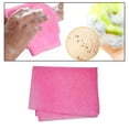 thumbnail image 3 of 2x Toalla de Toalla de Exfoliante de 35 Pulgadas Belleza Piel Corporal Doméstico Toalla de Limpieza Fregadoras perfecl Paño de baño de nailon, 3 of 8