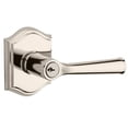 thumbnail image 5 of Baldwin Federal Keyed Door Lever with Traditional Arch Rose, 5 of 5