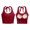 thumbnail image 5 of Puliio Womens Tank Tops With Pad Summer Short Wear A Vintage Tank Top, 5 of 5