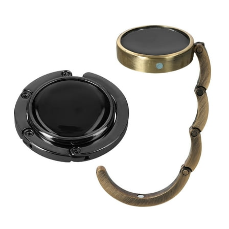 Kwmobile Folding Handbag Hook Hanger, Bronze, Set of 2