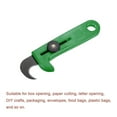 thumbnail image 5 of Unique Bargains Retractable Utility Knife, Box Cutter Letter Opener Pocket Knives, Green, 5 of 5