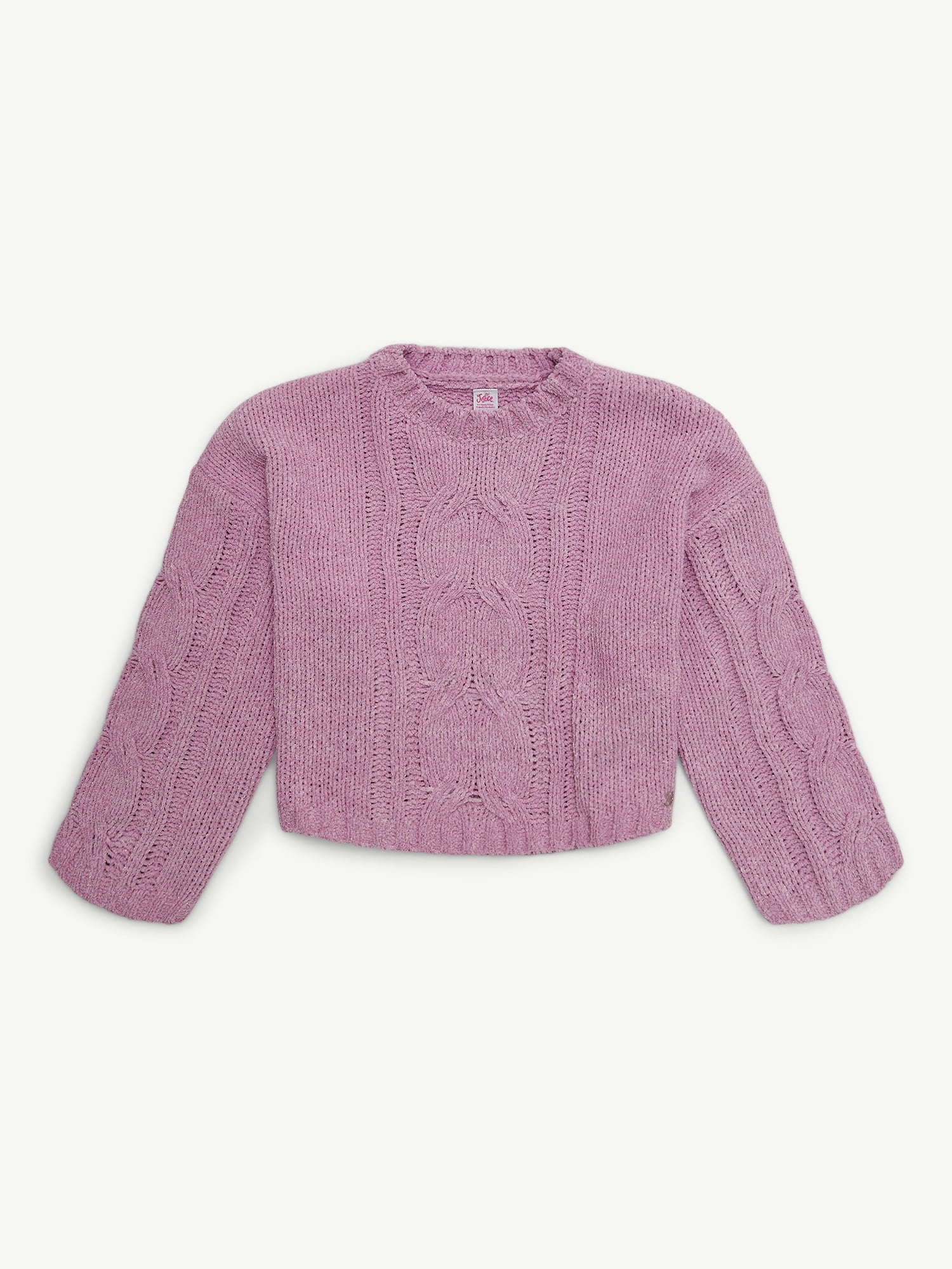 Justice Girls Cable Knit Sweater, Sizes XS - XLP