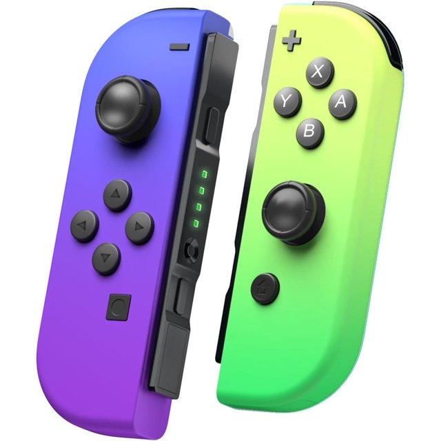 Gamepad controller Switch replacement, left and right gamepads compatible with Switch/Lite/OLED, Switch controller supports screenshot/wake-up function/motion control