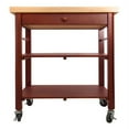 thumbnail image 2 of Catskill Craftsmen Roll About Kitchen Cart in Cherry Stain, 2 of 2