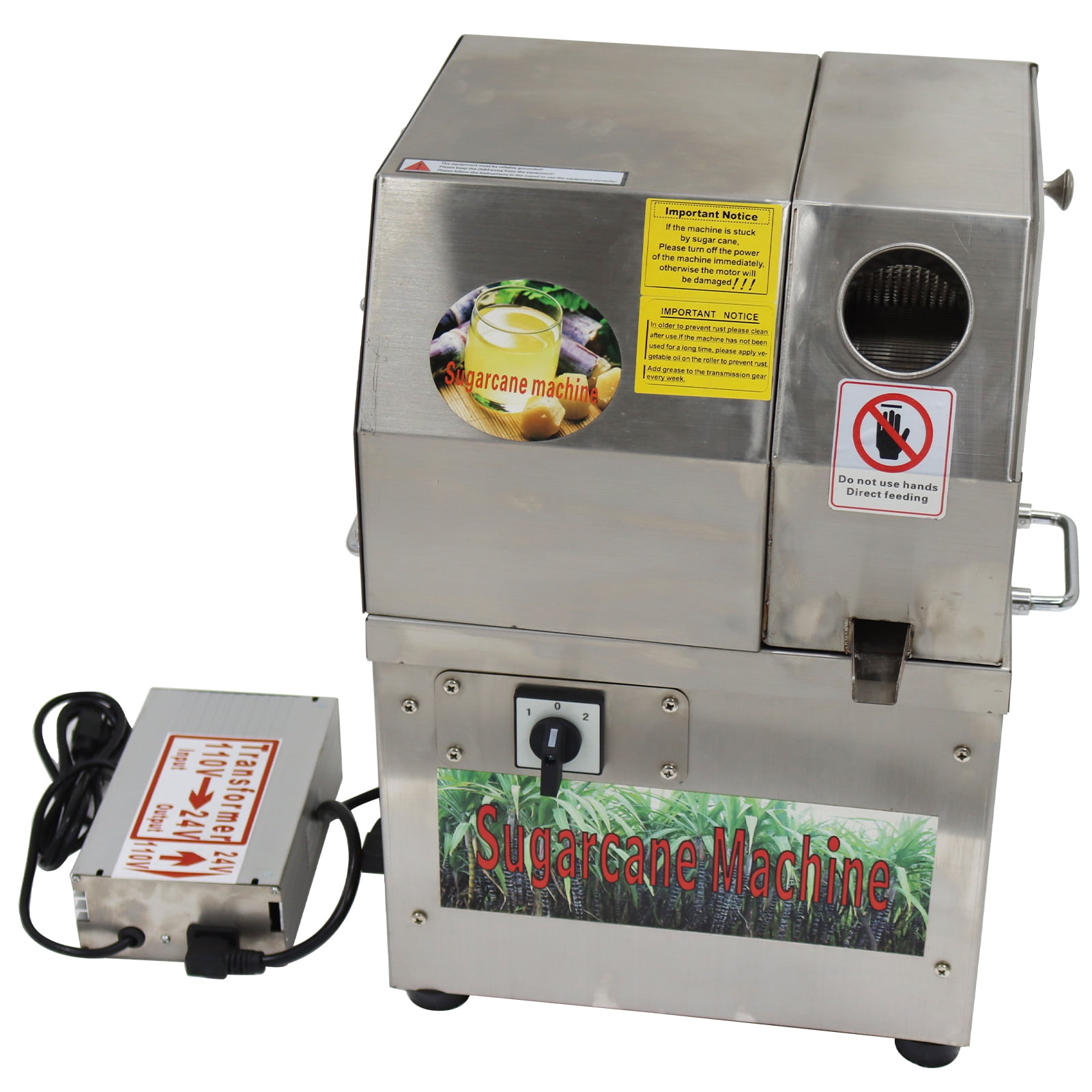 Electric Sugarcane Juice Extractor 4 Roll Sugarcane Juicer Sugar Cane Machine