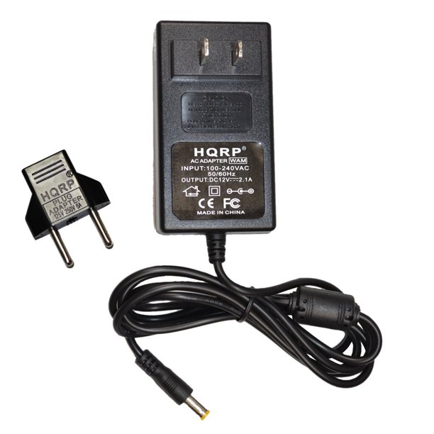 HQRP 12V AC Adapter / 12Volt Adaptor for Jim Dunlop Rockman Guitar Ace