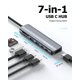 thumbnail image 2 of Hub USB C Glomtheia 7 en 1 4K HDMI 100 W PD USB 3.0, 2 of 8