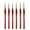 Red, variant on Matoen12 Miniature Paint Brushes, 6Pcs Fine Detail Paint Brush Set, Mini Small Painting Brushes for Art, Crafts, Acrylic, Watercolor, Oil, Model, Face