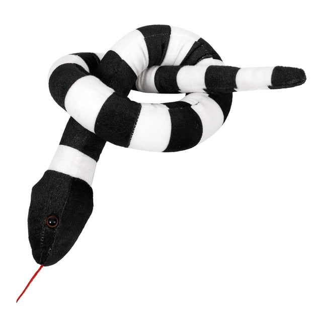 KAKOWELY Juguete de serpiente de peluche de simulación, modelo de serpiente falsa realista, juguete de serpiente de broma para fiesta