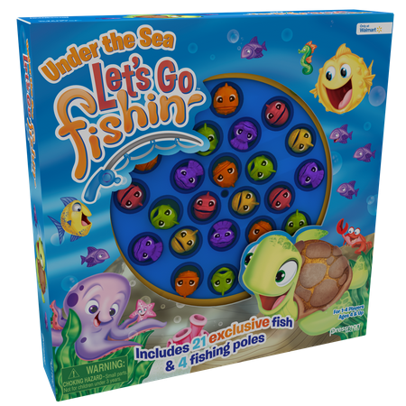 Pressman Let's Go Fishin' Under the Sea Game (Best Games Under 5 Dollars)