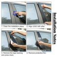 thumbnail image 4 of Postes de pilar de coche, molduras embellecedoras para puerta y ventana, pegatinas antiarañazos para Forte 2019-2022, accesorios Gl, 4 of 5